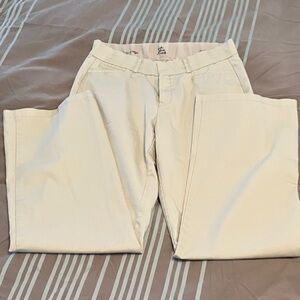 Dockers Cream Wide Leg Pants